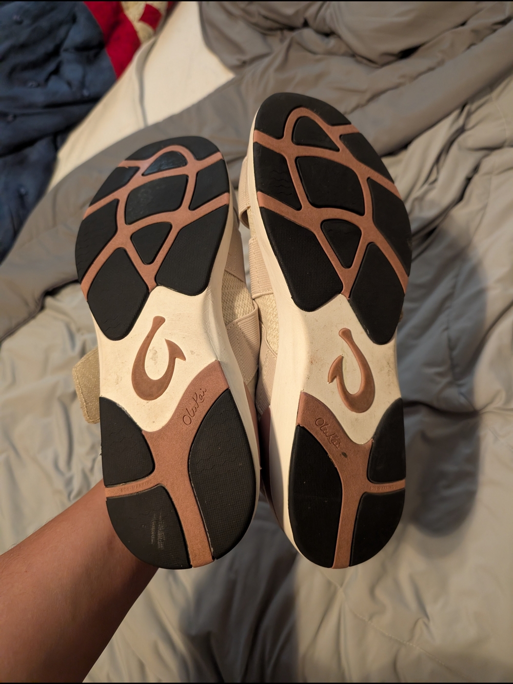 OluKai Women's Slip-On Sneakers in  Cream - Picture 2 of 6